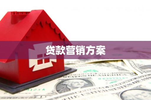 琼中贷款营销方案