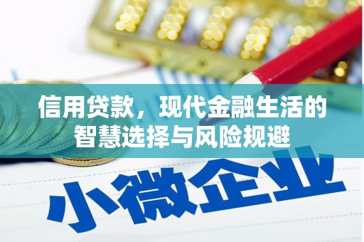 陵川信用贷款，现代金融生活的智慧选择与风险规避