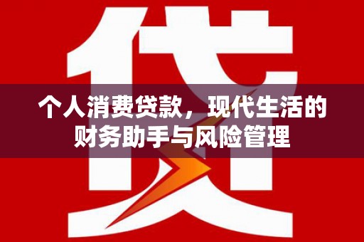 布拖个人消费贷款，现代生活的财务助手与风险管理