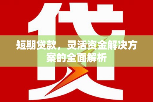 临沧短期贷款，灵活资金解决方案的全面解析