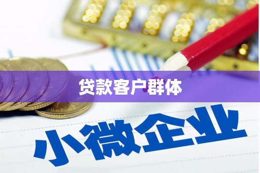 乳源贷款客户群体