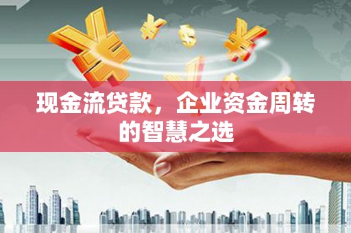 印江现金流贷款，企业资金周转的智慧之选