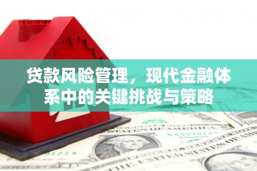 漠河贷款风险管理，现代金融体系中的关键挑战与策略