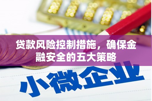 坪山新区贷款风险控制措施，确保金融安全的五大策略