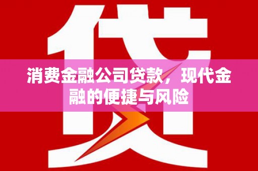 秭归消费金融公司贷款，现代金融的便捷与风险