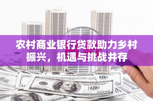 海淀农村商业银行贷款助力乡村振兴，机遇与挑战并存