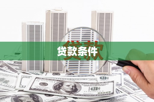 永济贷款条件