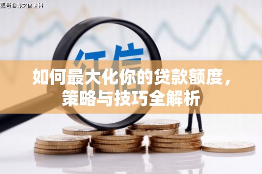 二水如何最大化你的贷款额度，策略与技巧全解析