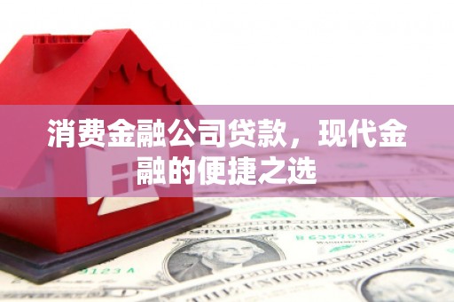 青白江消费金融公司贷款，现代金融的便捷之选