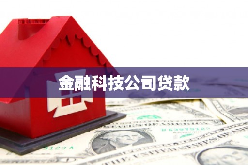 科尔沁左翼后旗金融科技公司贷款