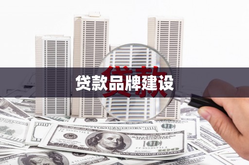 武川贷款品牌建设
